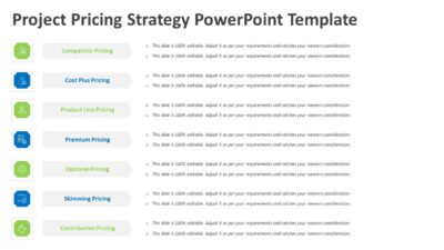 Project Pricing Strategy PowerPoint Template