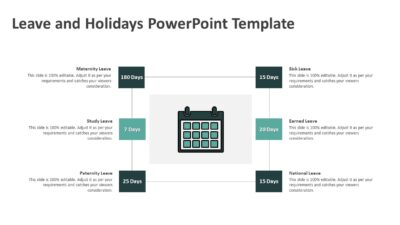 Leave and Holidays PowerPoint Template