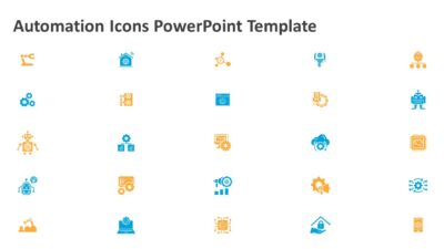 Automation Icons PowerPoint Template