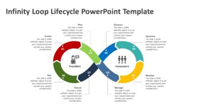 Infinity Loop Lifecycle PowerPoint Template