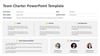 Team Charter PowerPoint Template