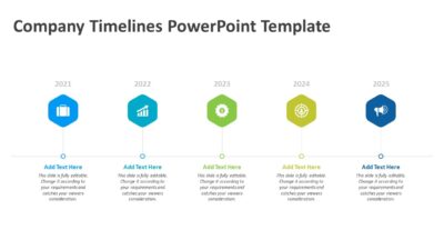 Company Timelines PowerPoint Template