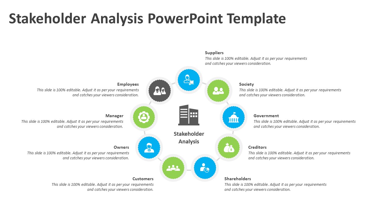 Stakeholder Analysis PowerPoint Template