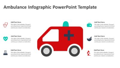 Ambulance Infographic PowerPoint Template