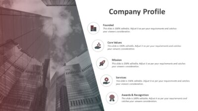 Company Profile PowerPoint Presentation Template