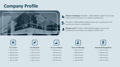 Company Profile PowerPoint Slide