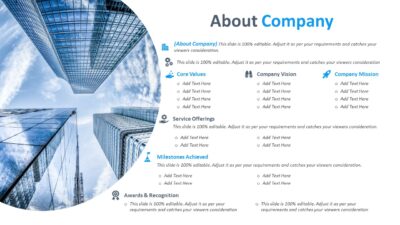 About Company Introduction PowerPoint Presentation Slide