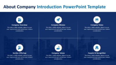About Company Introduction PowerPoint Template
