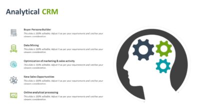 Analytical CRM PowerPoint Template