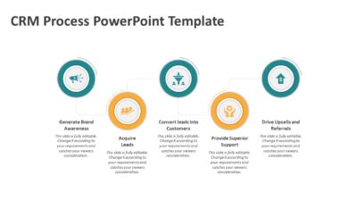CRM Process PowerPoint Template