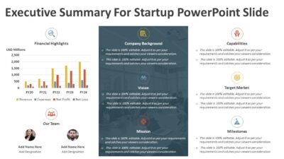 Executive Summary For Startup PowerPoint Slide
