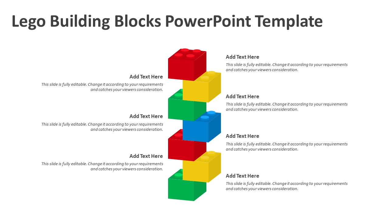 Lego Building Blocks Template | Templates