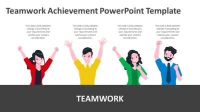 Teamwork Achievement PowerPoint Template