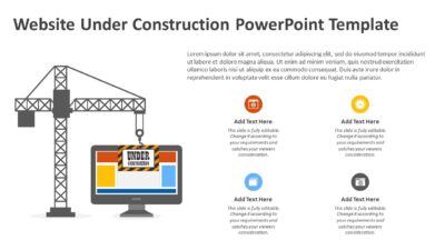 Website Under Construction PowerPoint Template