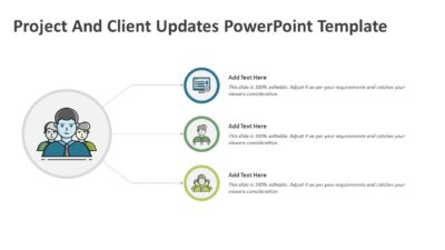 Project And Client Updates PowerPoint Template