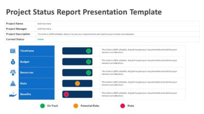 Project Status Report Presentation Template