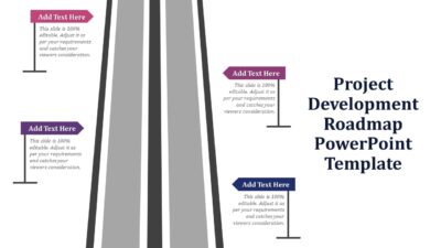 Project Development Roadmap PowerPoint Template
