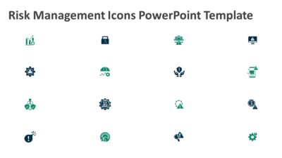 Risk Management Icons PowerPoint Template