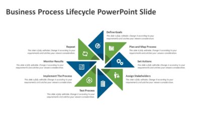 Business Process Lifecycle PowerPoint Slide
