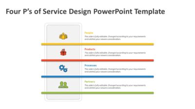 Four P’s of Service Design PowerPoint Template