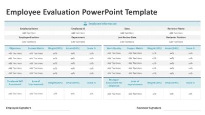 Employee Evaluation PowerPoint Template
