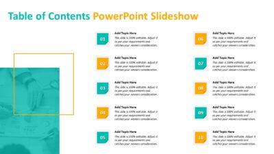 Table of Contents PowerPoint Slideshow