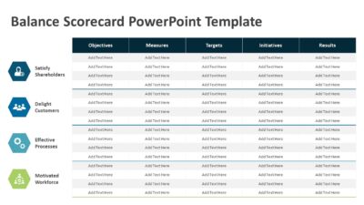 Balance Scorecard PowerPoint Template