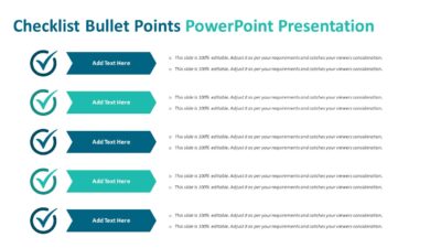 Checklist Bullet Points PowerPoint Presentation