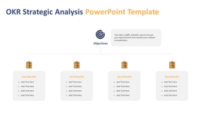 OKR Strategic Analysis PowerPoint Template