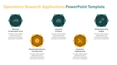 Operations Research Applications PowerPoint Template