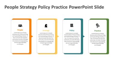 People Strategy Policy Practice PowerPoint Slide