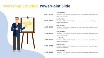 Workshop Schedule PowerPoint Slide