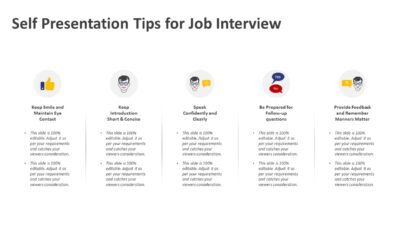 Tips for Job Interview PowerPoint Template