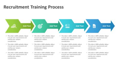 Recruitment Training Process PowerPoint Template