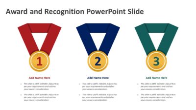 Award and Recognition PowerPoint Slide