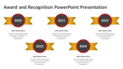 Award and Recognition PowerPoint Presentation
