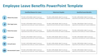 Employee Leave Benefits PowerPoint Template