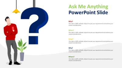 Ask Me Anything PowerPoint Slide