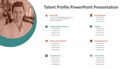 Talent Profile PowerPoint Presentation Template