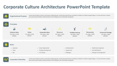 Corporate Culture Architecture PowerPoint Template