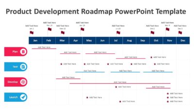 Product Development Roadmap PowerPoint Template