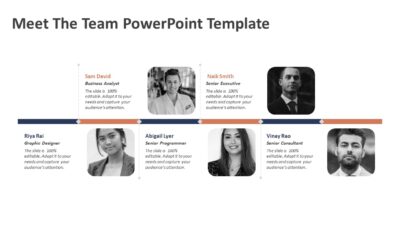 Meet The Team PowerPoint Template