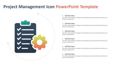 Project Management Icon PowerPoint Template