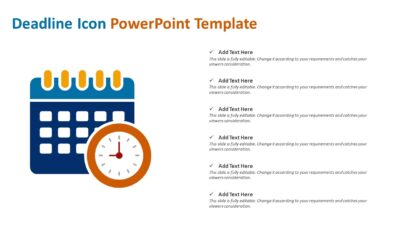 Deadline Icon PowerPoint Template
