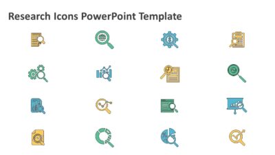 Research Icons PowerPoint Template