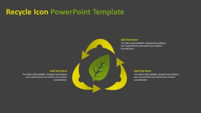 Recycle Icon PowerPoint Template