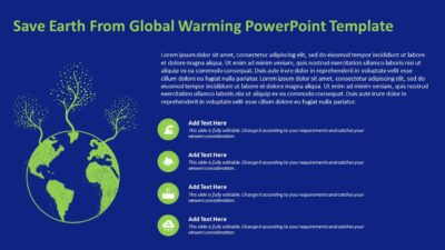 Save Earth Global Warming PowerPoint Template