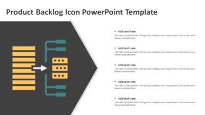 Product Backlog Icon PowerPoint Template