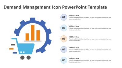 Demand Management Icon PowerPoint Template