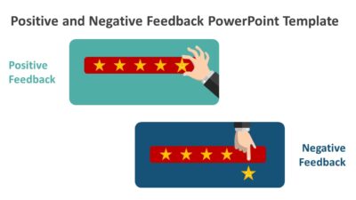 Positive and Negative Feedback PowerPoint Template